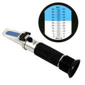 外贸手持式 32ATC 折射仪糖度计盐度计测糖仪糖份测试仪冰点仪RHB0