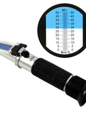 外贸手持式折射仪糖度计盐度计测糖仪糖份测试仪冰点仪RHB0-32ATC
