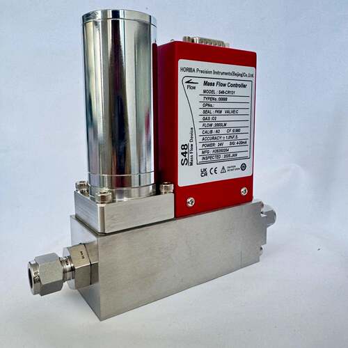厚礼HORIA制 S48CRCAB221大流量气体质博量流量控B器 质量流量计