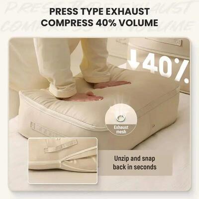 Compression Dustproof Organizer Storage Bag Large Capacity M