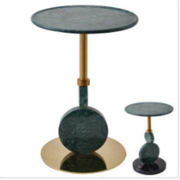 YH50创意石头小边几角几仿古落地家居室内客厅摆件沙发酒店小茶几