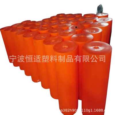 恒适源头厂家供应塑料浮筒一体式浮筒拦污PE浮体分离拦污浮体批发