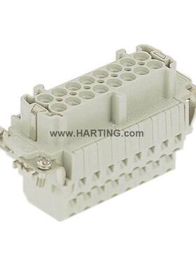 09330162772德国HARTING16芯母头HAN16EES-F500V/16A
