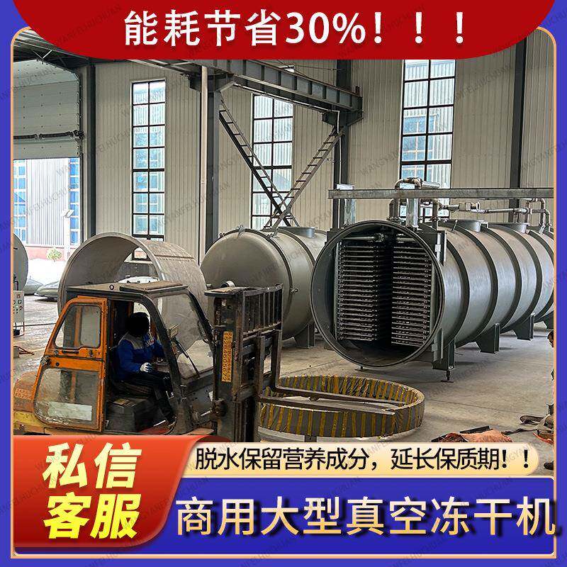 商用沙棘果冻干机智能控温真空冷冻干燥机节能低耗锁营养多型号