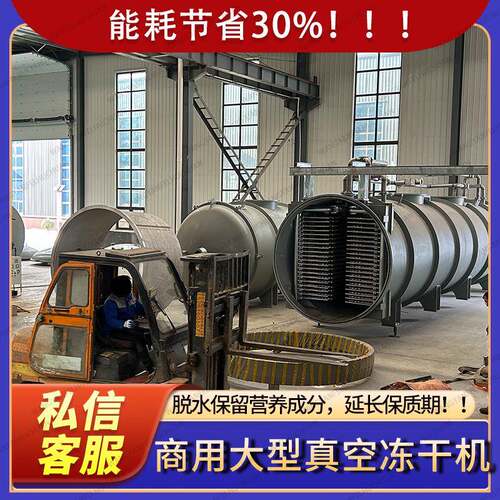 商用沙棘果冻干机智能控温真空冷冻干燥机节能低耗锁营养多型号