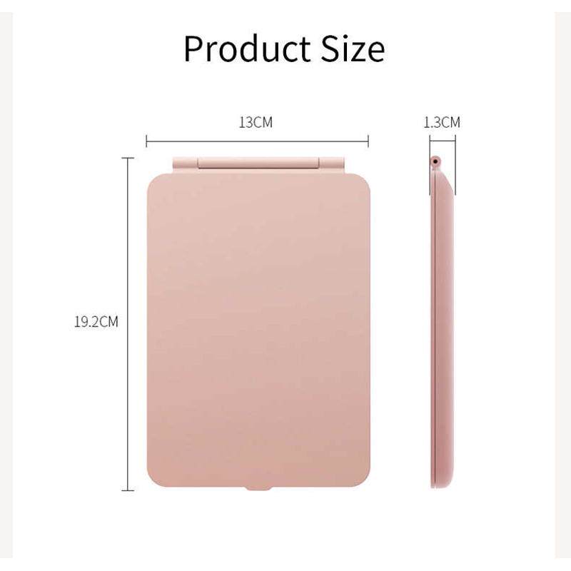 旅行灯光镜化妆镜梳妆镜桌面妆便携热销美补led镜台式