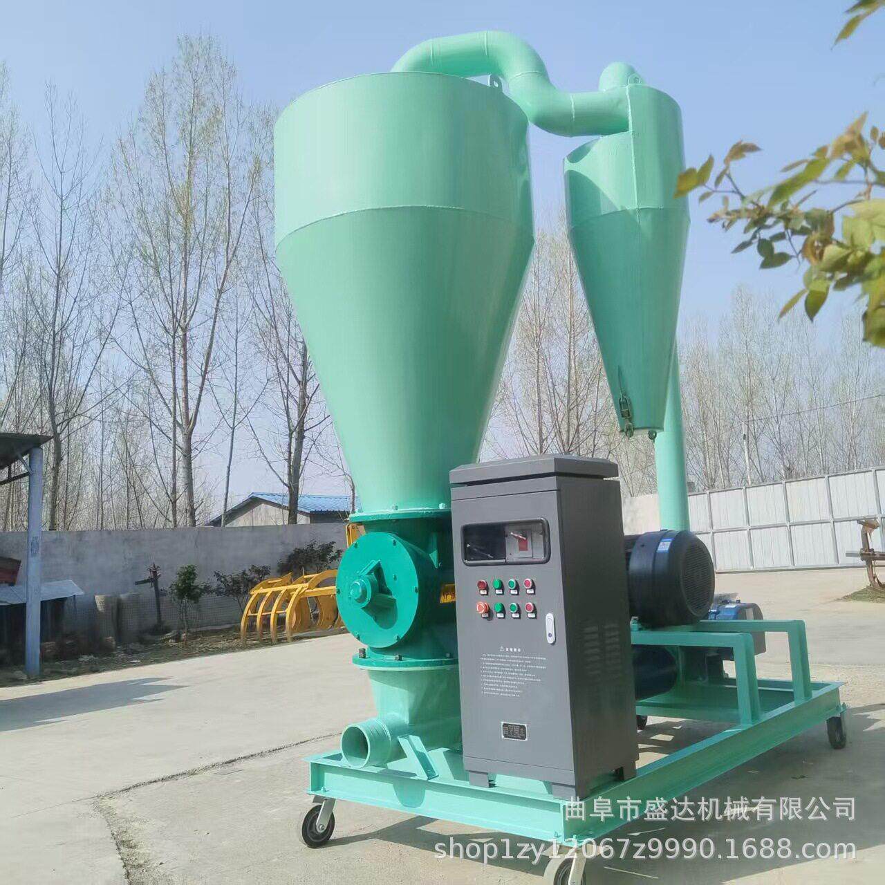 远距离玉米小麦多用途气动输送机食料无破损气动吸粮机抽粮机