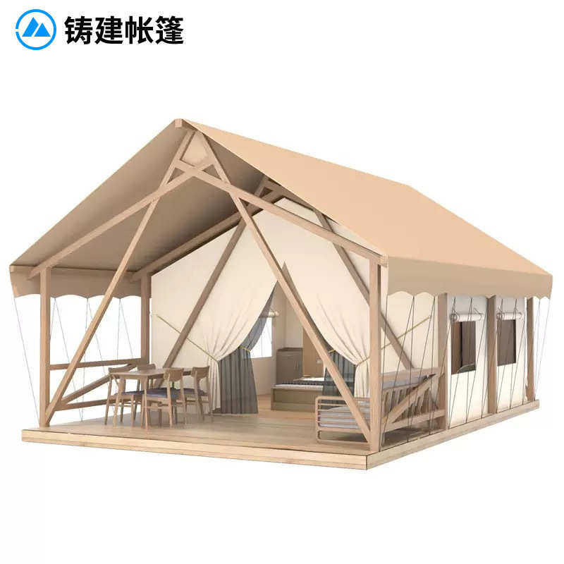 游牧民 度假村帐篷宿帐篷型木屋 景区营地奢酒店户外a轻帐篷厂家