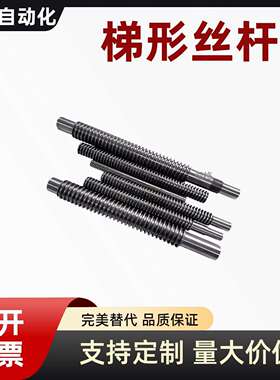 标准轴端梯形丝杆 LTAR LTAR-D12 D16 D20 D25-L150-T10-A B