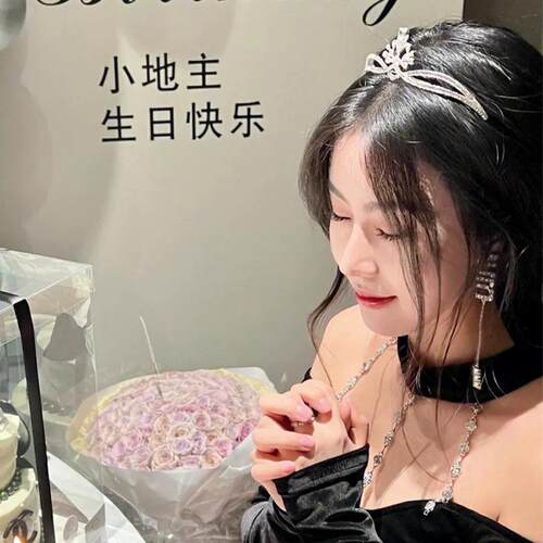 公主水晶皇冠头饰生日新娘发饰