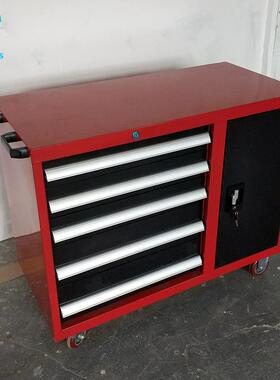 五现手货重型工具车移动推工位车 车间工具柜 KDS008金工具 车工