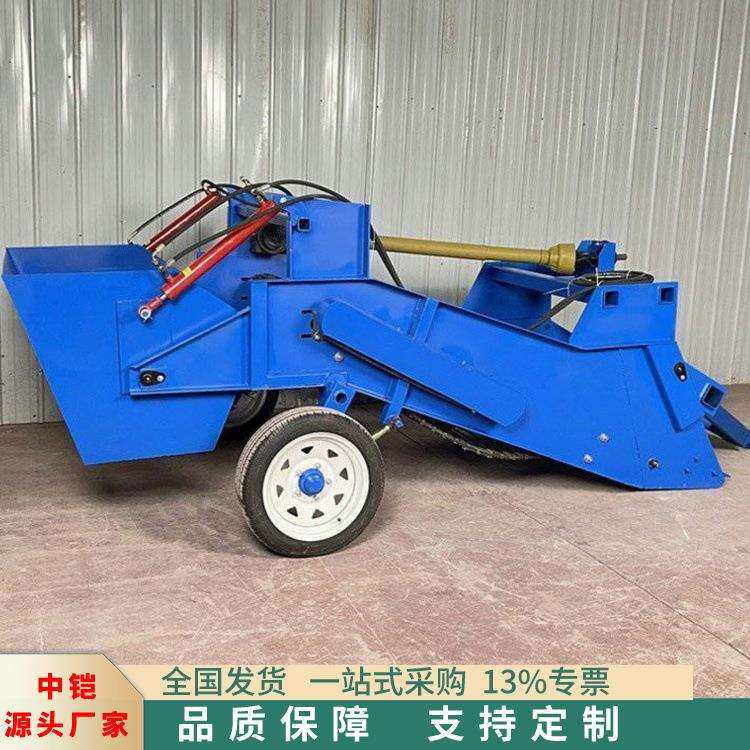 玉米秸秆粉碎捡拾机 自动捡石机拖拉机牵引小型土壤砖块筛选机