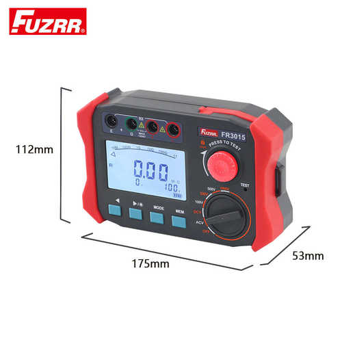 测试仪兆系列（绝缘2500v）fr3015表电阻高压欧绝缘表电阻