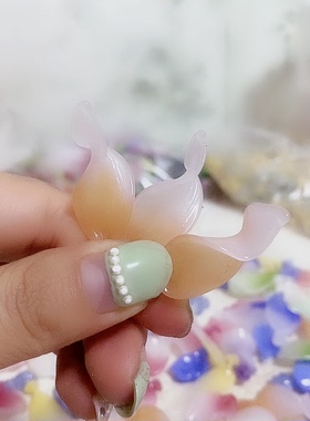 老料器花瓣汉服发簪20片M-55