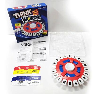 Think Word Game Fast-Paced Family Spanish Tapple Board Game