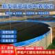 大型户外高密度帆布养鱼池镀锌板圆形专用防水布养殖养鱼高位池