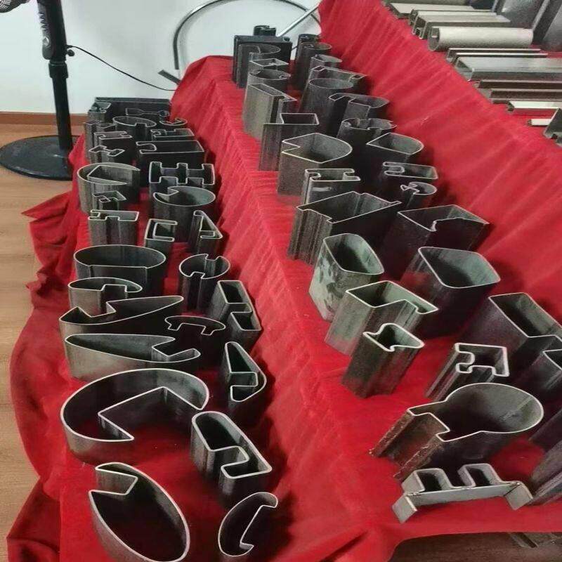 承接定尺6米不锈钢异型管304凹槽管面包管三角管空心六角管