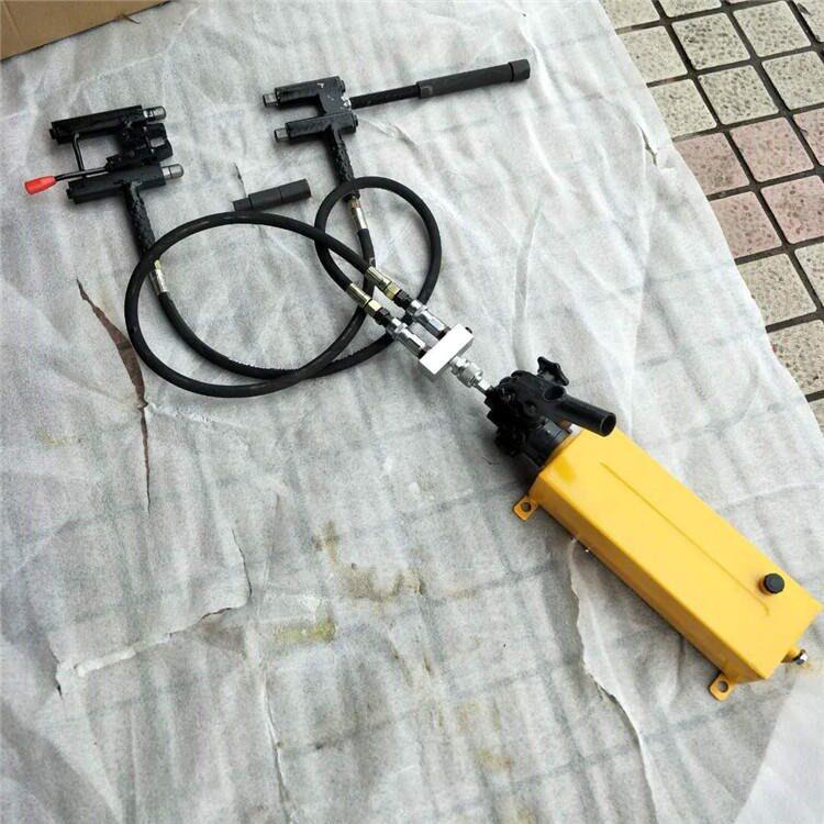 手动式油压取销器 提速道岔滑床板分体式拔顶器 液压拔销器