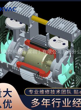 美国Airtech无油活塞式往复式真空泵HP-90H/VHP-120H140H/V真空泵