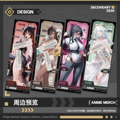 胜利女神NIKKE妮姬特蕾娜牡丹EH娜嘉周边镭射票徽章吧唧拍立得卡