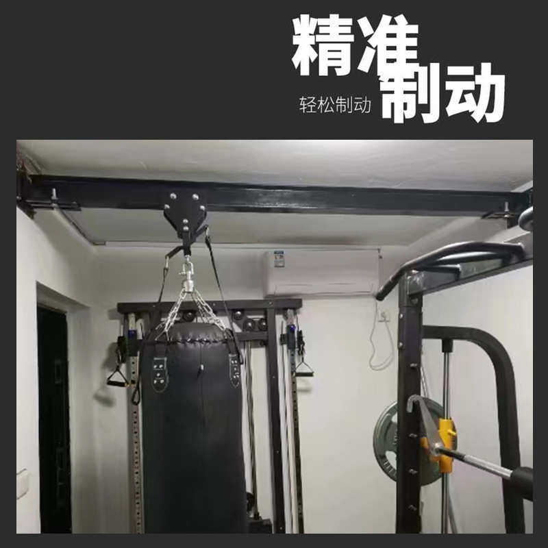 顶部架沙袋架沙包移动沙袋沙袋滑道滑车轨道支架式吊装吊式顶部