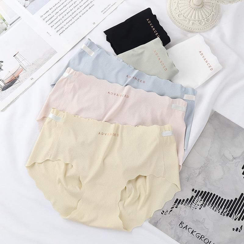 三角裤爆款无痕片式内裤女三角裤