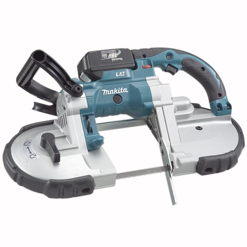 Makita牧田充电工具DPB180充电式轻便带锯18V锂电120mm带锯