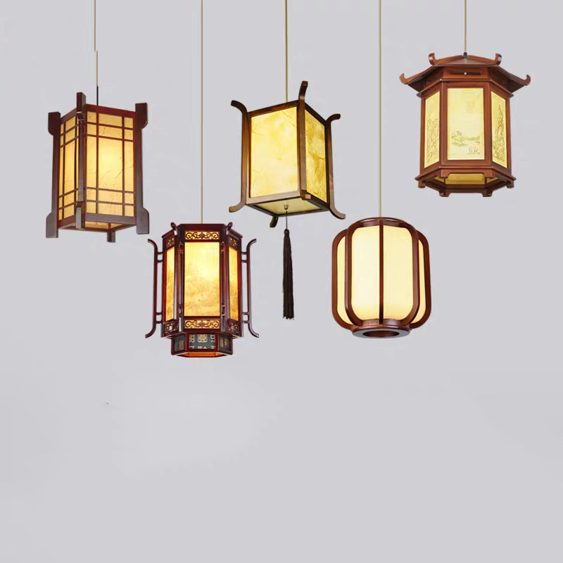 仿古宫灯阳台走廊火锅户外吊灯