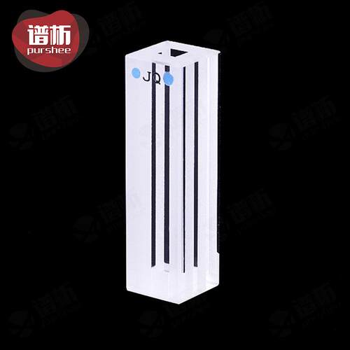 4mm石英荧光四通光微量比色皿/粉烧结/耐高温/耐强酸强碱/jgs1