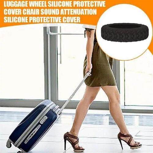 Suitcase Wheels Protector Covers Flexible Luggage Wheel