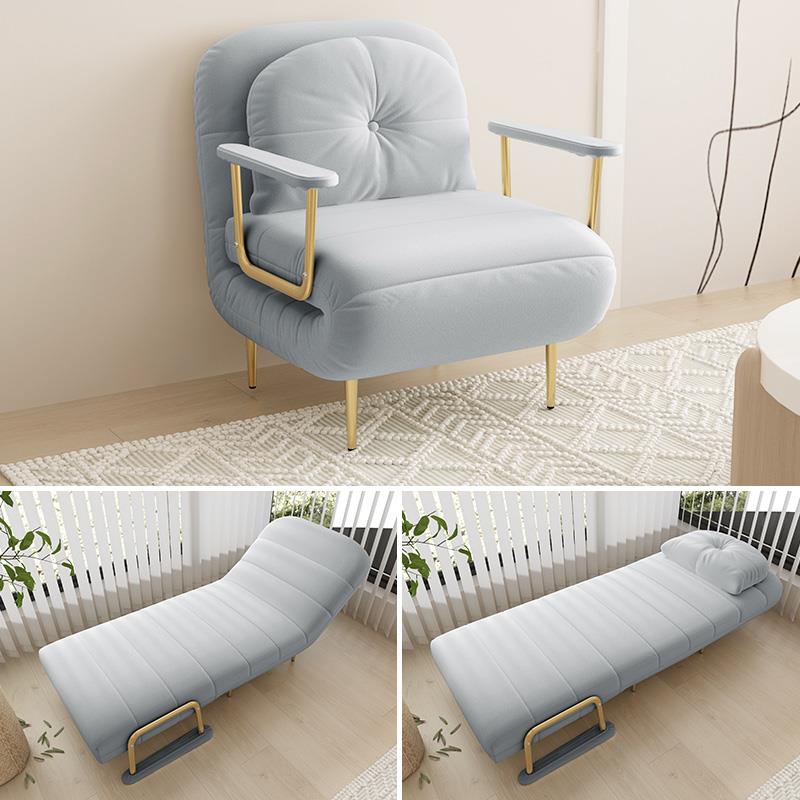 折叠床两用多功能单人午休伸缩床家用阳台单人床简约云朵沙发床