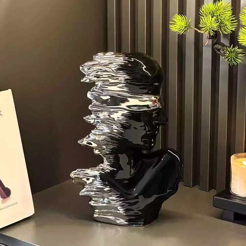 创意人体造型艺术陶瓷摆件客厅轻奢高档电视柜家居酒柜装饰品摆件