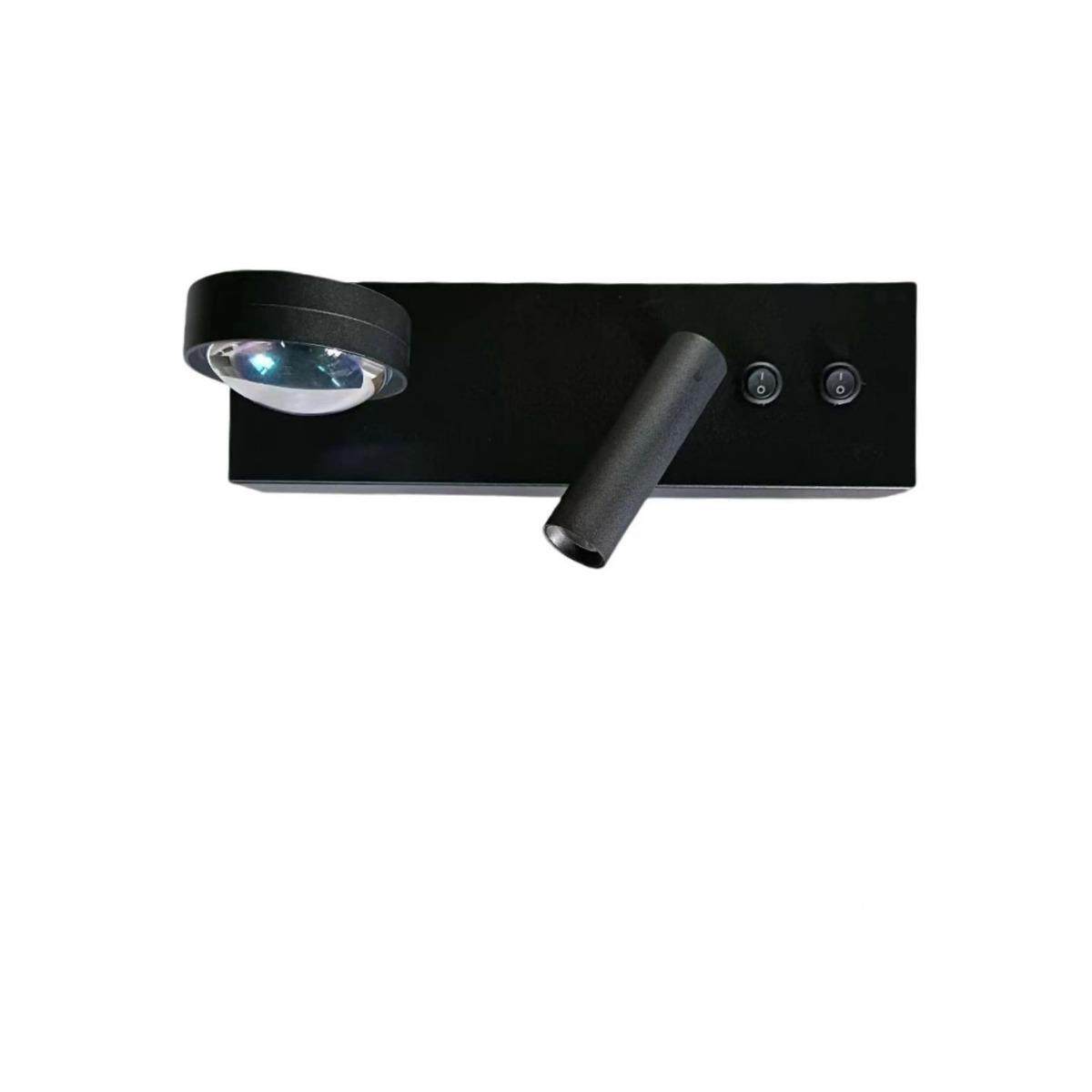 新款现代简约LED铝材阅读壁灯卧室床头壁灯带开关书房阅读灯