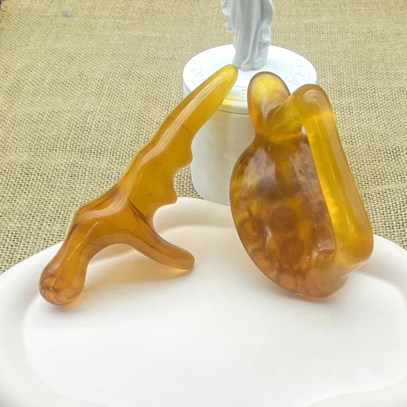 正品手柄推按摩龟持工具经络疏通刷腿腰手背腹小颈拿椎刷肩颈腰背