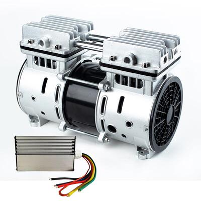锦穗科技12V24V550W车载直流压缩机静音无油微型气泵小型空压机