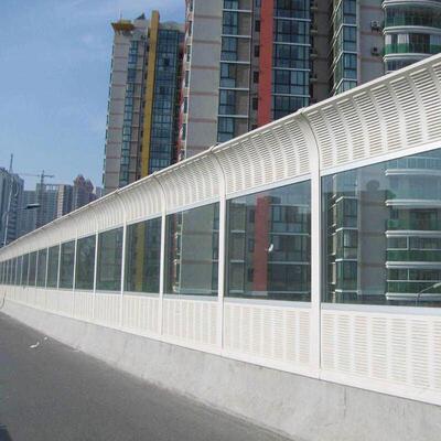 高速公路隔音声屏障小区工厂冷却塔吸音墙高架桥铁路降噪板隔音屏
