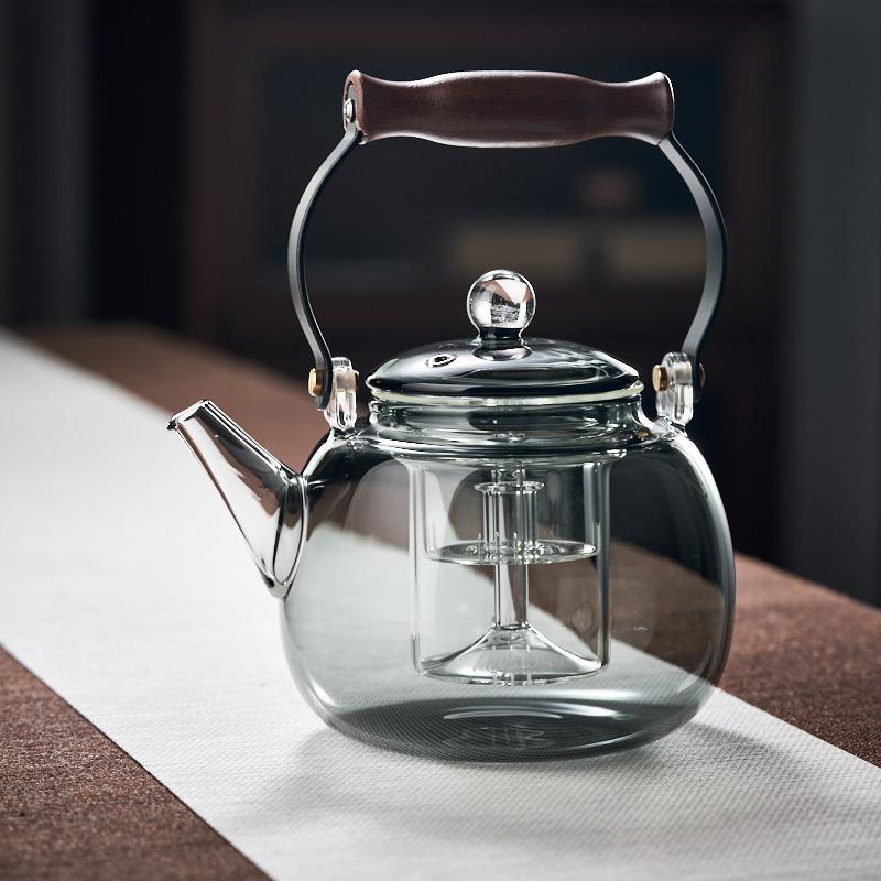 厂价提梁壶星空珠茶壶煮茶壶烧水壶煮茶器玻璃茶壶高端煮茶器