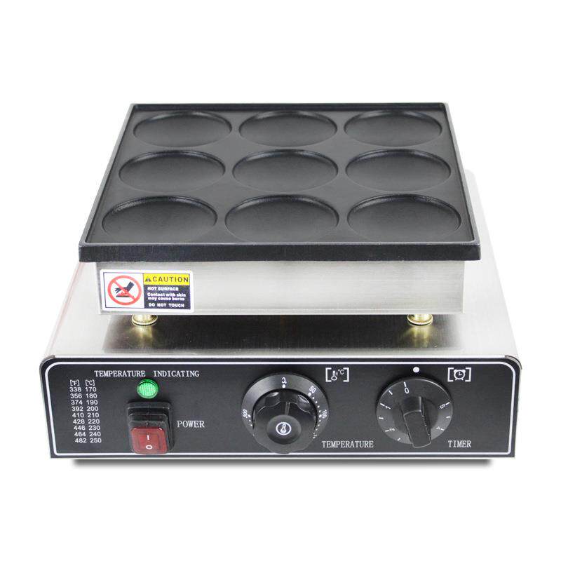 商用9大孔铜锣烧机9孔电热松饼机铜锣烧夹心蛋糕机哆小松饼机