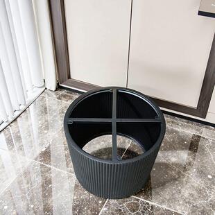 桌腿圆形脚支架岩板大理石奢石桌子腿茶台休闲洽谈桌金属支撑底座