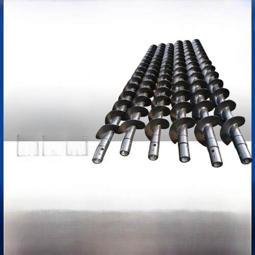 螺旋叶片扭曲龙碳钢锰钢不锈钢食品塑料污水处理螺纹外径单面定制