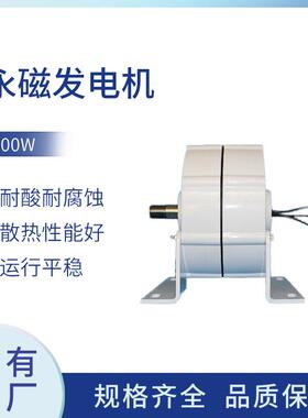 M2型300W12V24V永磁交流发电机家用风力配件双轴承稳定高效家用型