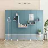 屏风隔断现代简约客厅玄关可折叠屏风卧室办公室移动防水背景墙