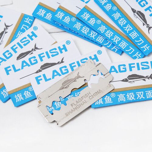 Manufacturer of double-edged razor blades for home use, trad
