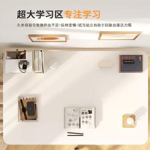 用电 儿ZTC251童学习桌手动可升桌降书桌小学生家写字桌简套易椅装