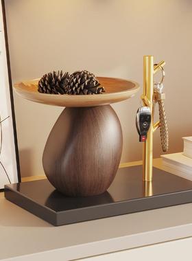 入户门盘摆匙件置物架软中客厅边柜玄关钥收AL102694纳家托餐居古