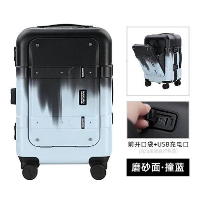 正品高值拉杆箱24结实万耐女用铝框款向轮行李箱男29寸大容量旅颜