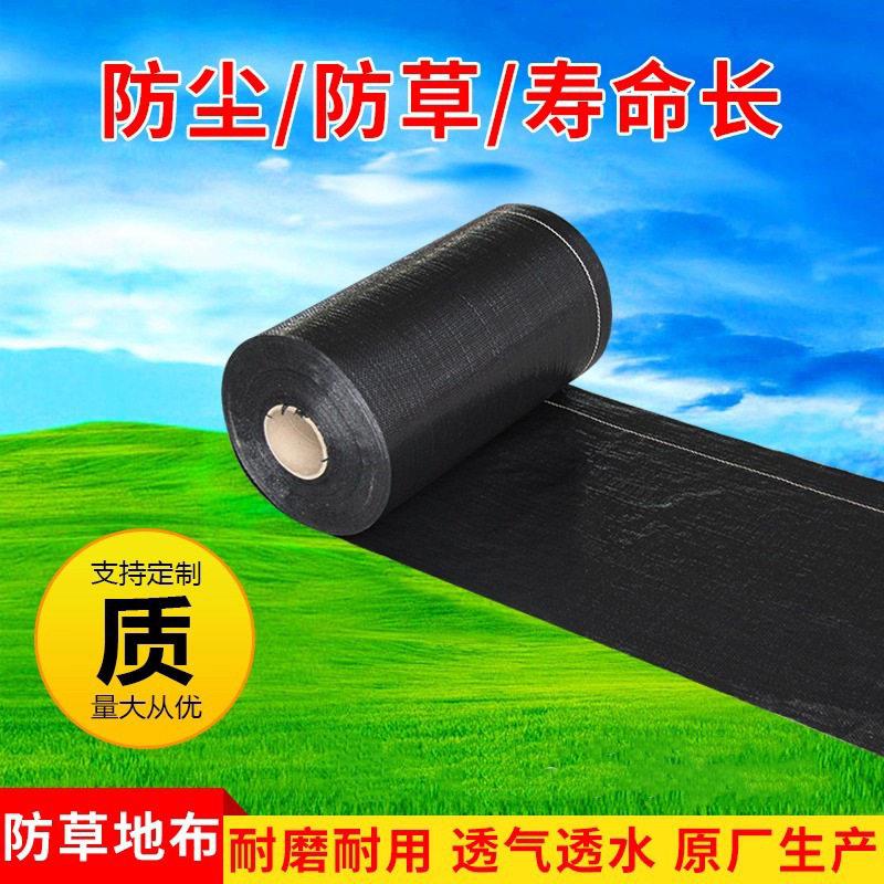 pe防草园艺地布大棚地布除草席防草地膜除草布果园防草布厂家直销