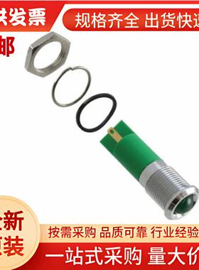 Q14P1CXXG24E APEM 绿色LED面板指示灯, 24V, 14mm安装孔, IP67