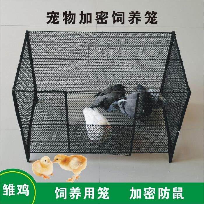 鸡笼小鸡笼子小鸭笼家用加密铁丝网养鸽子鹌鹑鸟芦丁鸡幼苗专用笼