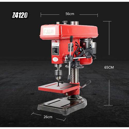 750w高精度创台钻4120mm工业钻床台式铜强大电机功率钻床大功率全